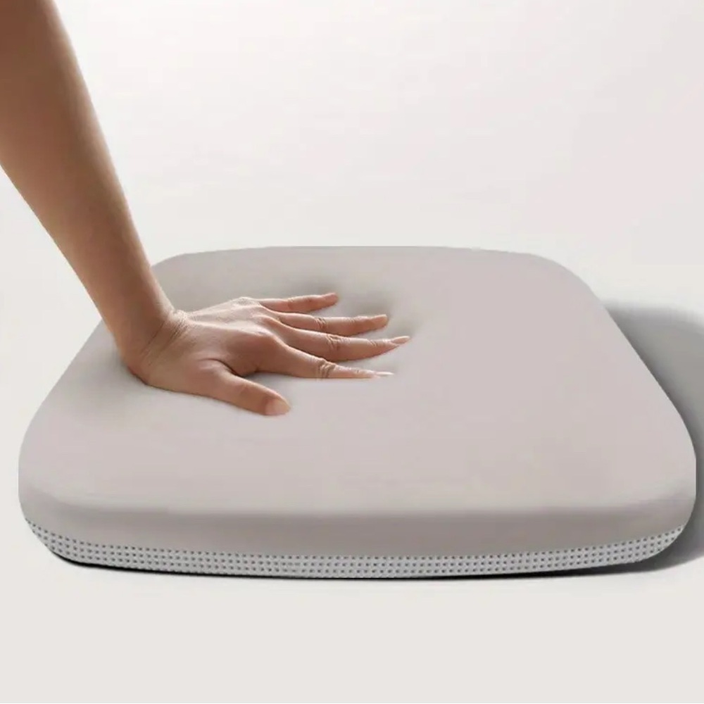 Comfortable XL Gray Seat Cushion